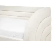Trundle Bed Boucle ALBIAC 90 x 200 cm (EU Single) White_1021953