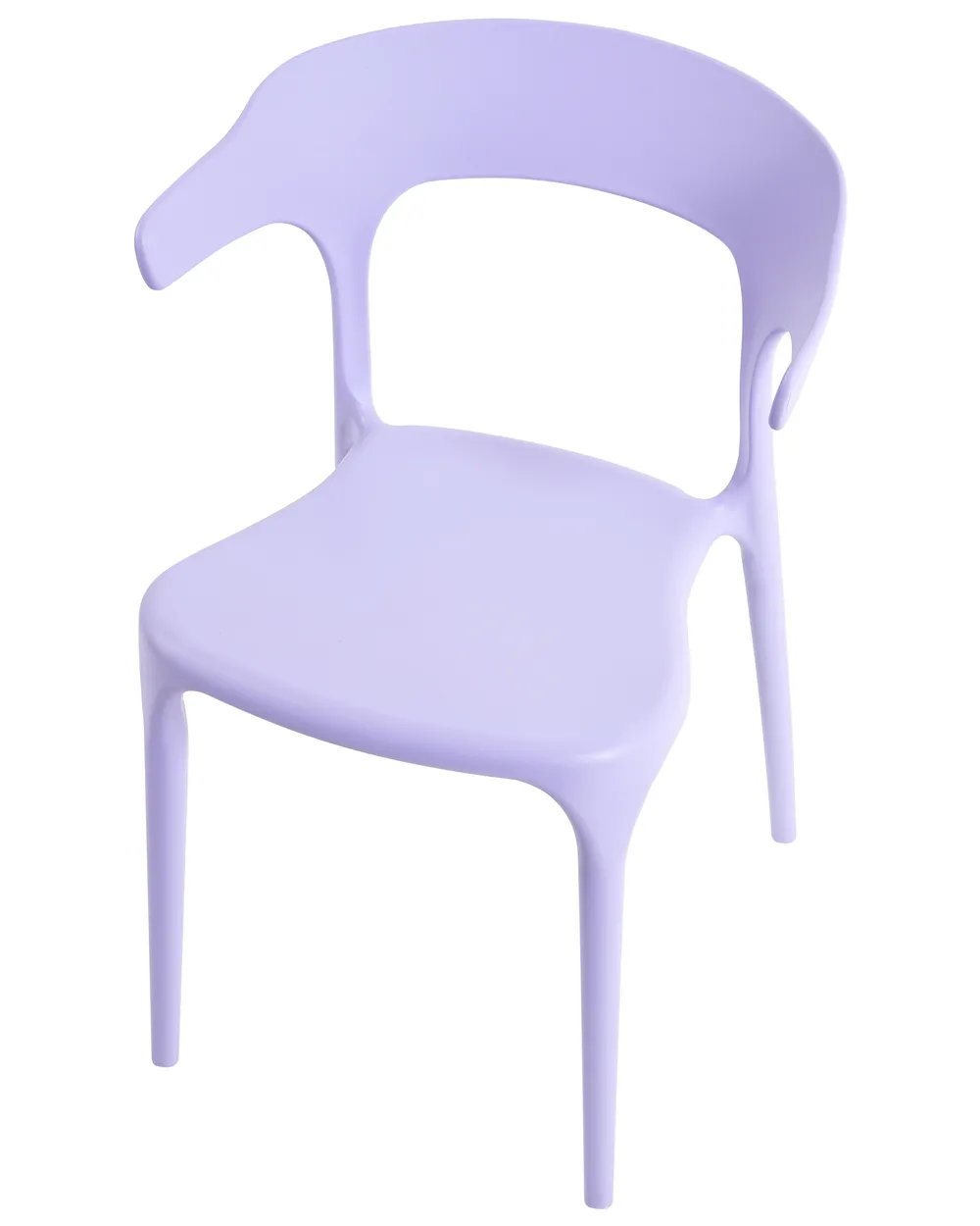 Gartenstuhl 4er Set GUBBIO Violett_1080277