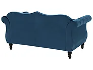 Sofa 2-Sitzer SKIEN II Samtstoff Marineblau_1161558