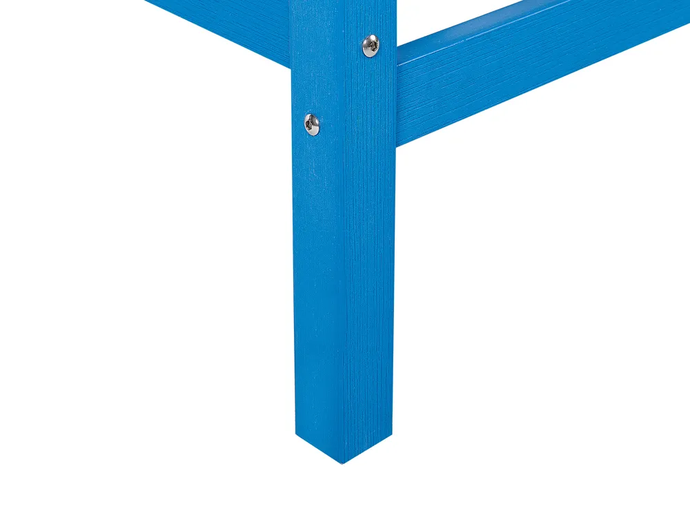 Garten Bartisch ADIRONDACK 60 cm 59 cm Kunststoff Blau_938545