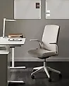 Bürostuhl CAPTAIN Stoff Beige