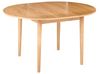 Eettafel uitschuifbaar ECHO Licht eikenhout 107/137 cm 107 cm