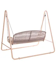 Hollywoodschaukel NORCIA Metall Beige_1078233