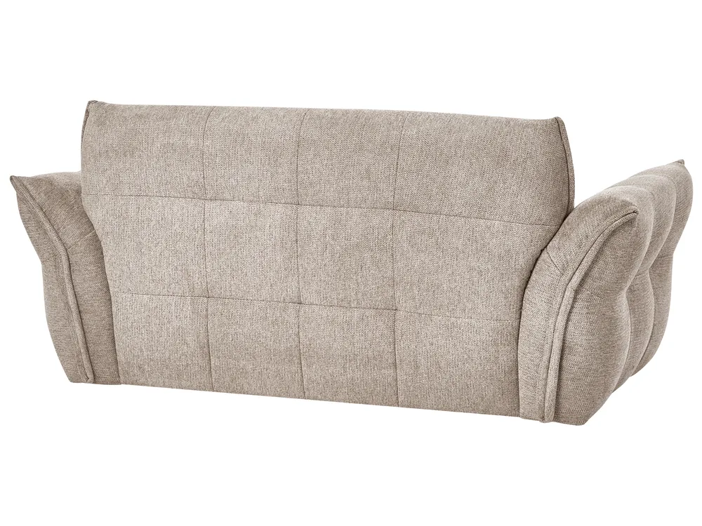 Sofa 2 Seater HALBA Fabric Taupe_1071749