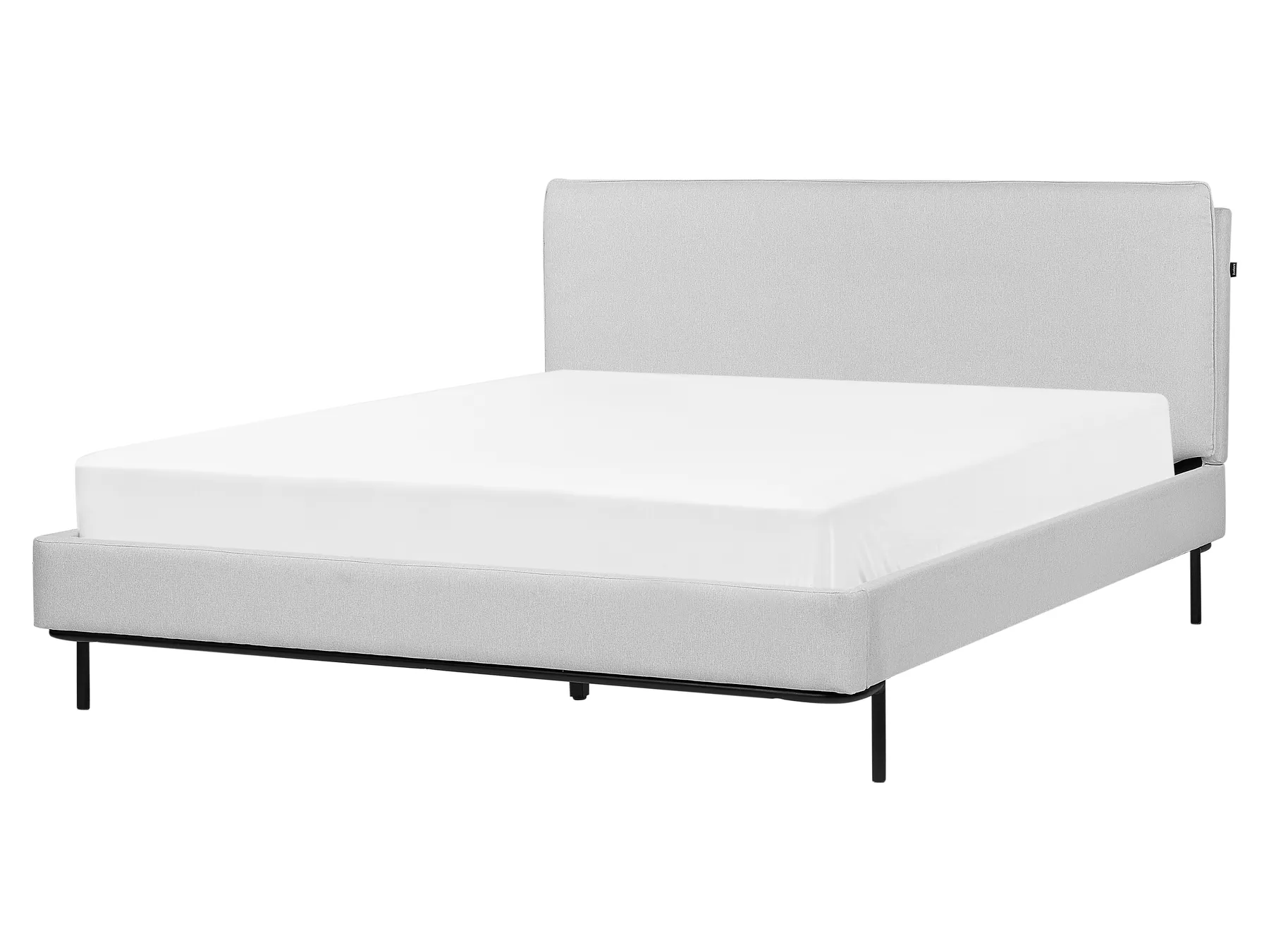 Krevet Tkanina CORIO 160 x 200 cm svijetlosivi_903195