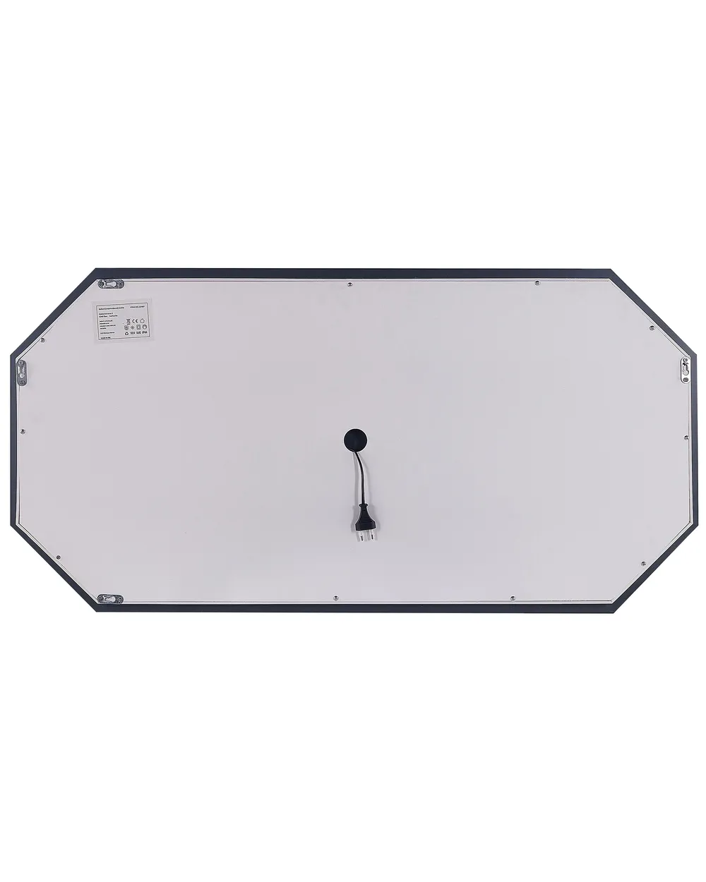 LED-Badezimmer-Spiegel LOCMARIAQUER 120 cm 60 cm Silber_837562