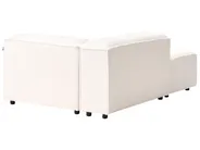 Modular Corner Sofa 2 Seater ARDAL with Ottoman Boucle Off-White Right Hand_908432