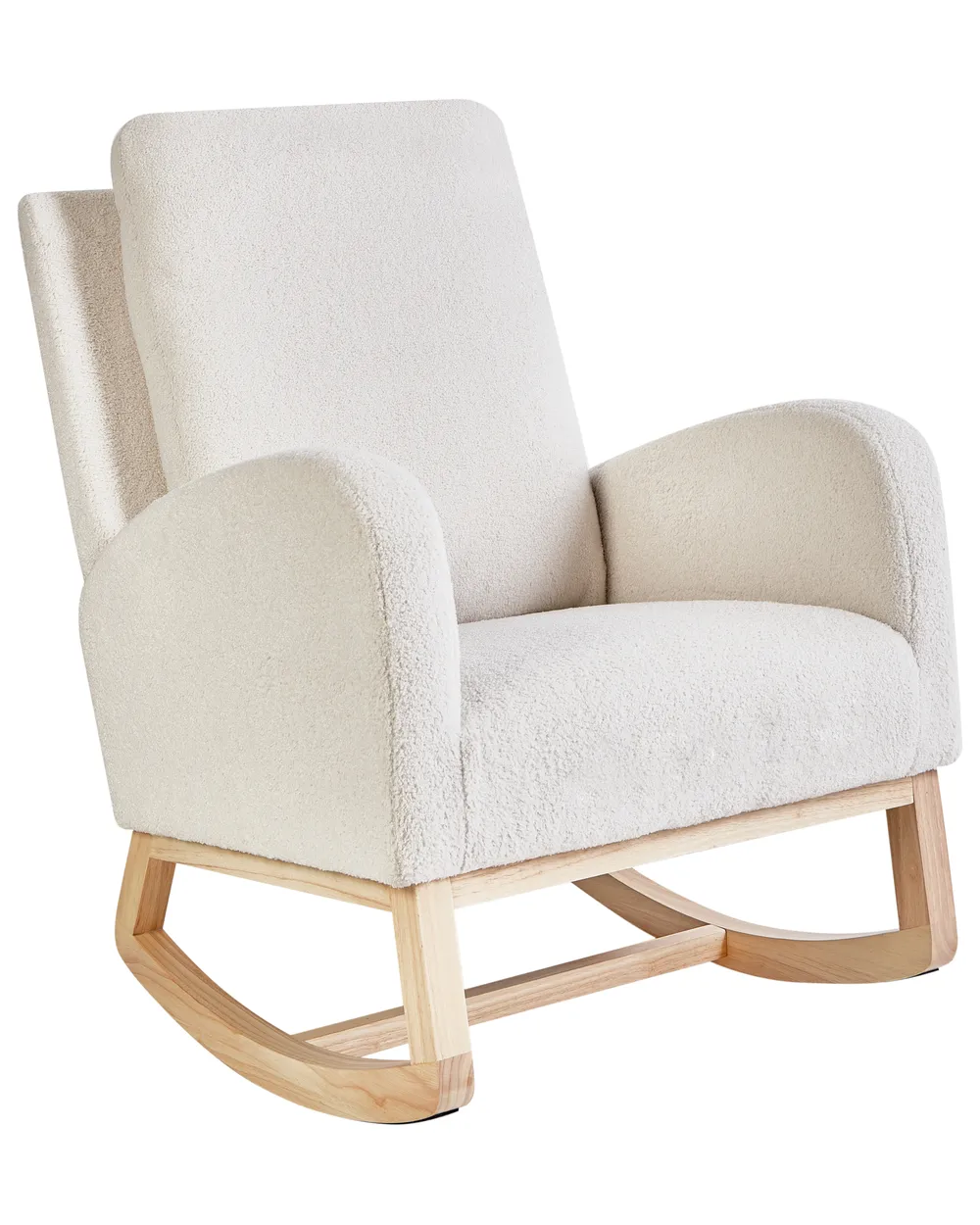 Schaukelsessel ALSTA Bouclé Cremeweiß_967611