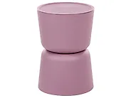 Set van 2 bijzettafels met opbergruimte ATACAMA 32/40 cm 32/40 cm Paars Groen_1172134