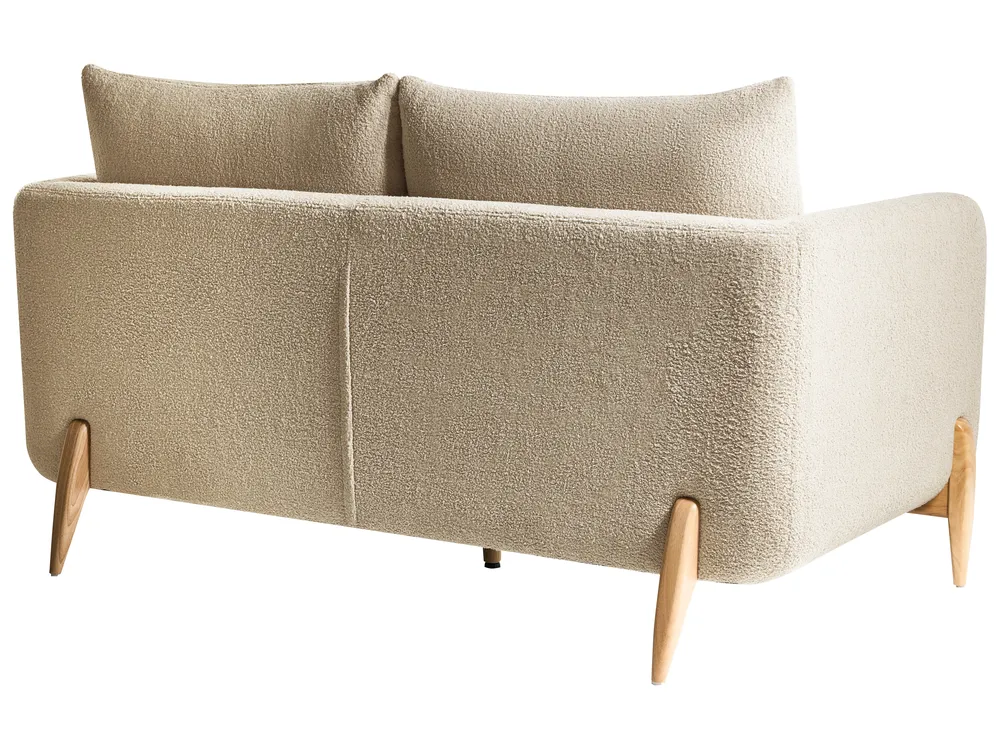 Sofa 2-Sitzer GIMO Bouclé Beige_1036290