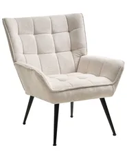 Sessel BELLINGMO Stoff Hellbeige_1012232