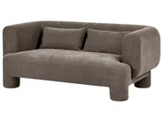 Sofa 3 Seater HOGBO Fabric Brown_1049893