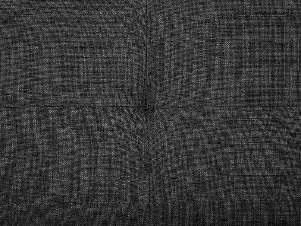 Wasserbett Stoff LA ROCHELLE 160 x 200 cm Dunkelgrau_844888