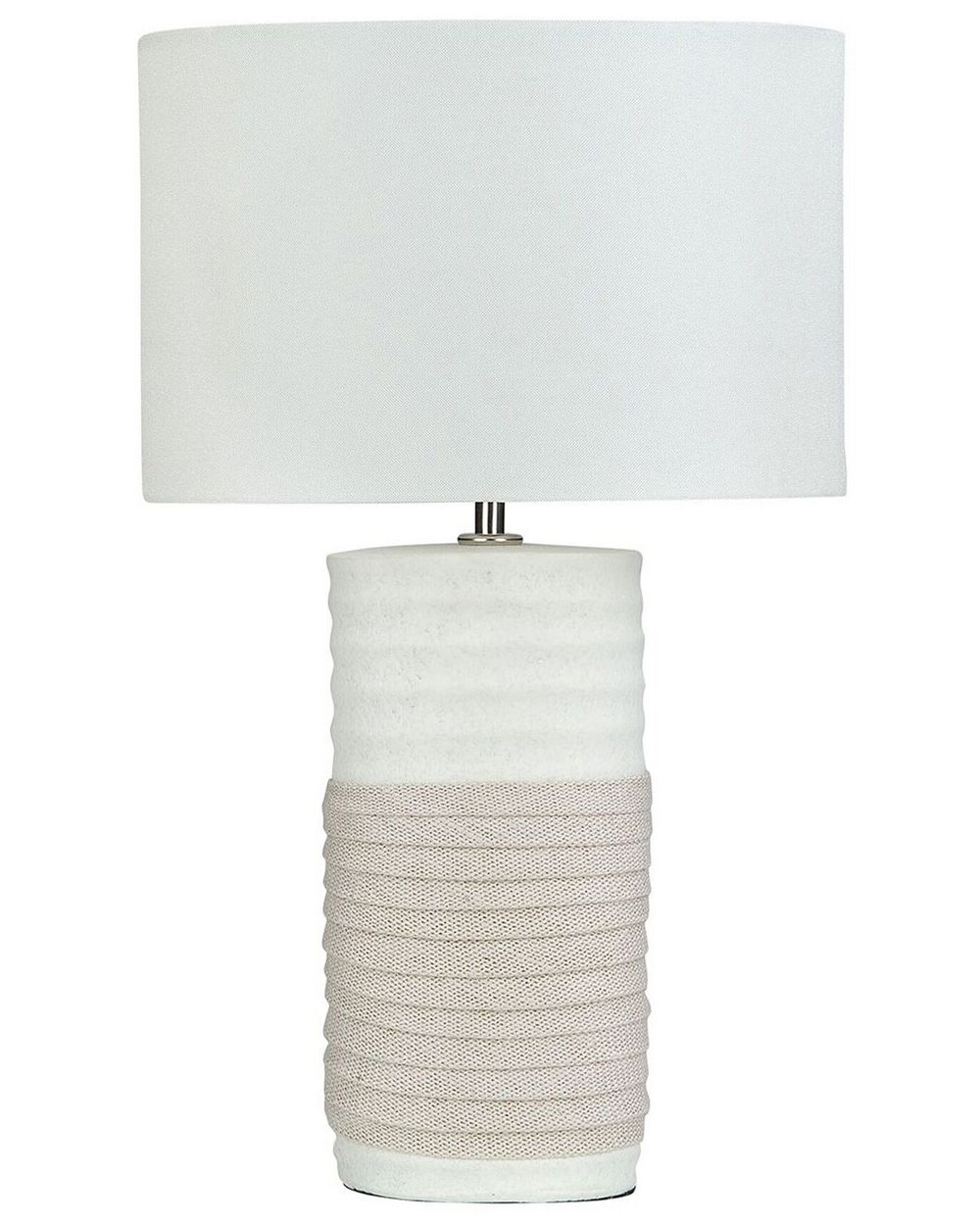 Tischlampe NAVIA Porzellan Hellbeige