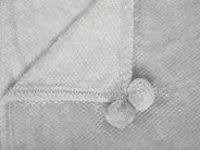 Kuscheldecke SAITLER 200 x 220 cm Hellgrau_770477