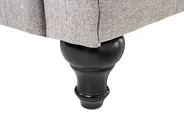 Living Room Set 4 Seater CHESTERFIELD Fabric Light Grey_797127