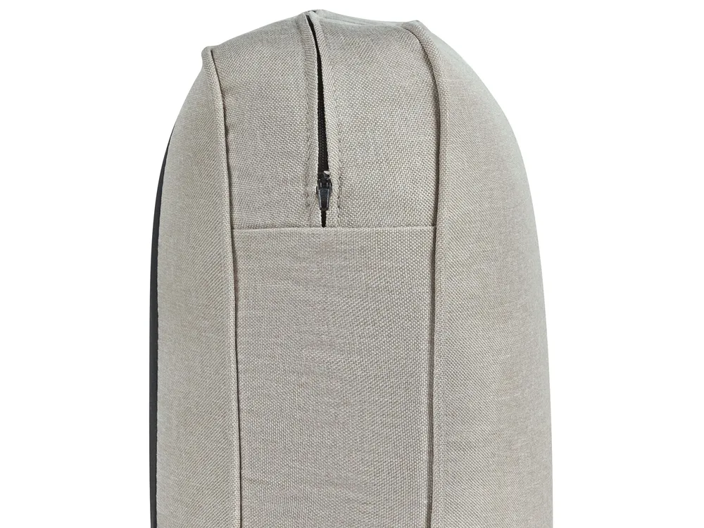 Sofa 3-Sitzer LOKKA Stoff Beige_897627