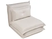 1-Sitzer Schlafsofa DELLEN Stoff Cremeweiß_1031467
