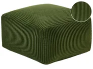 Pouf MUKKI Baumwolle Dunkelgrün_861624