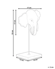 Dekofigur Elefant KASO Metall Gold_848994