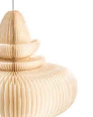 Hängeleuchte AMALSAN Papier Beige_1044186