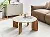 Salontafel LUNO Marmer Lichtbeige