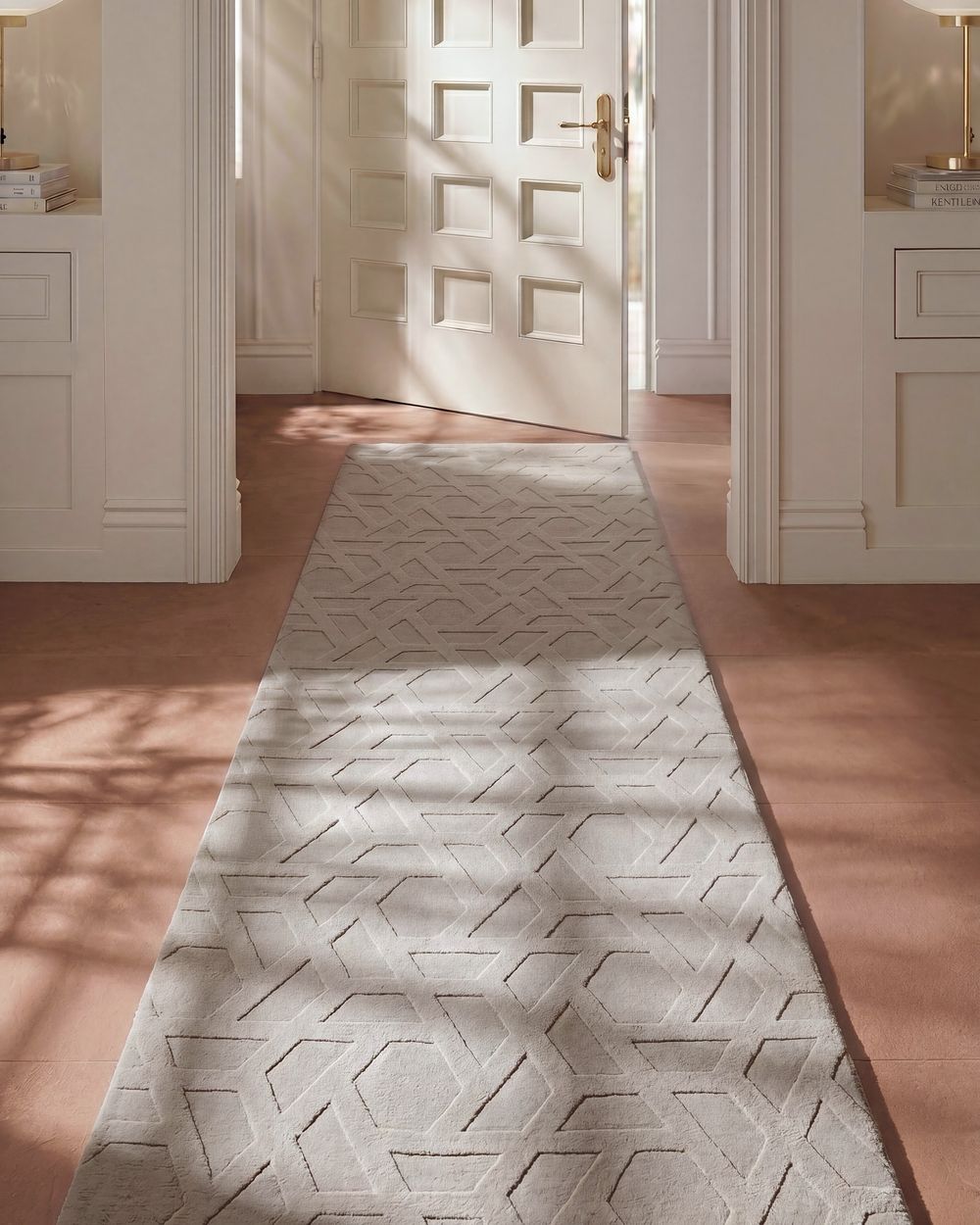 Tapis ANTERO Gris clair 80 x 300 cm