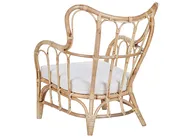 Lounge Set mit Tisch 4-Sitzer BRINDISI Rattan Naturfarben_796591
