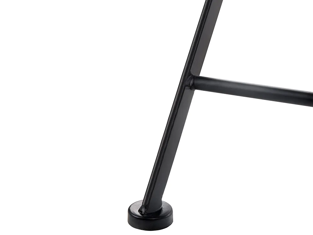 Bistro Set SIROLO Metall Weiß / Blau_1155688
