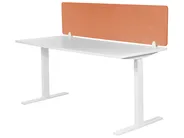 Desk Screen WALLY 130 x 40 cm Light Red_853157