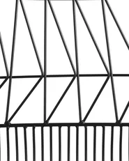 Set mit 2 Barstühlen PRESTON Metall Schwarz_743214