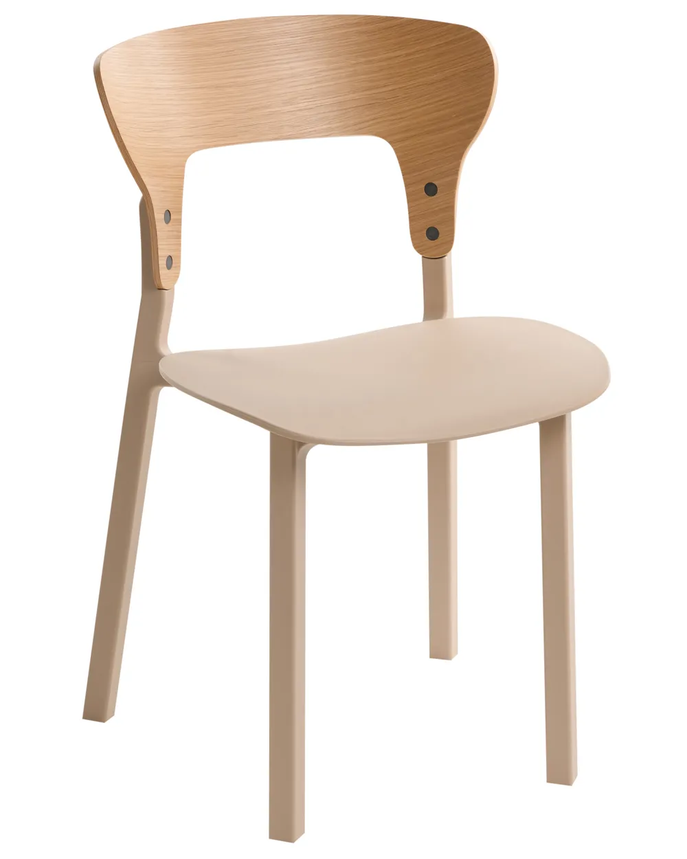 Esszimmerstuhl 2er Set WALDEN Hellbeige_1077830