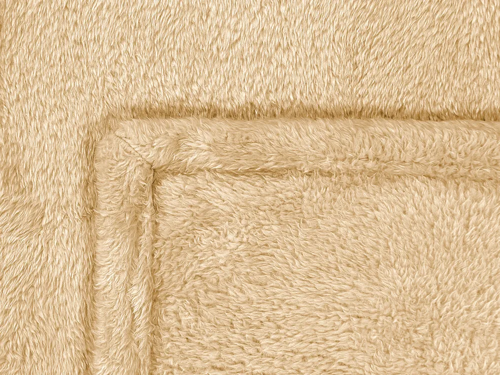 Blanket NAMDU 125 x 150 cm Sand Beige_839544