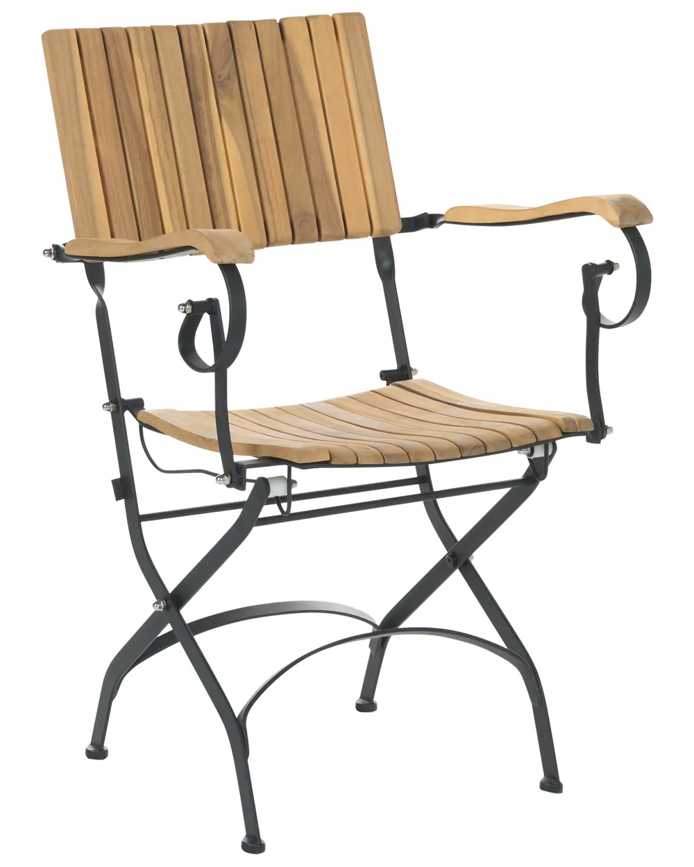 Bistro Set klappbar LASCARI Akazienholz Hellbraun_1075226