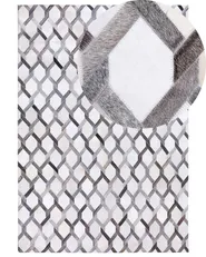 Rug AYDIN Grey 140 x 200 cm Leather_688525