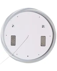 LED-Badezimmer-Spiegel TANAY 60 cm 60 cm mit Bluetooth-Lautsprecher Silber_932340