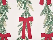 Set van 3 sierkussens XAVIA 30 x 50 cm 45 x 45 cm Wit kerstmotief_1164617