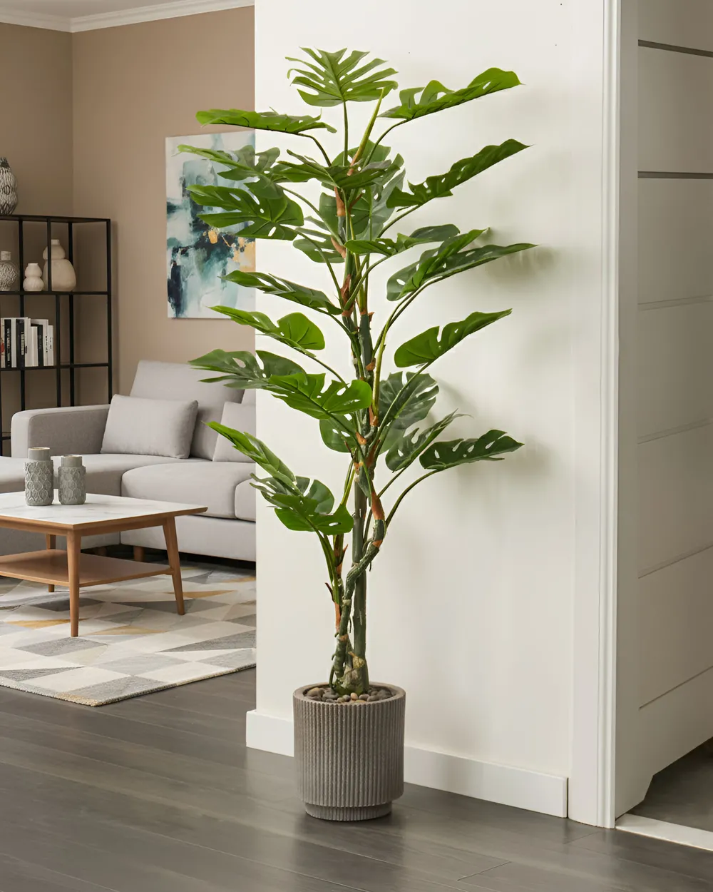 Kunstpflanze MONSTERA 155 cm Grün