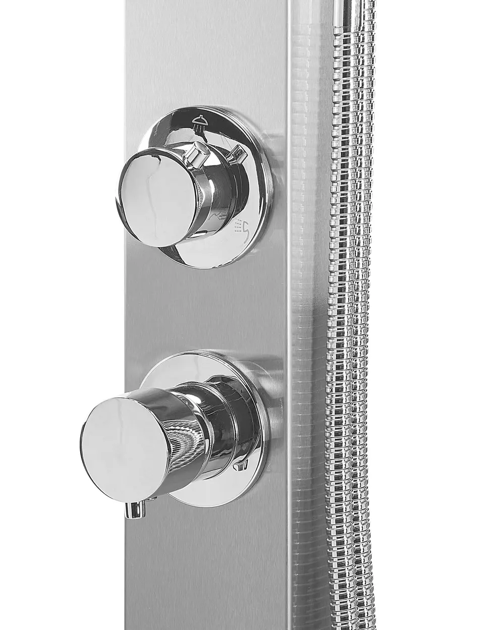 Freestanding Outdoor Shower OLZAI Silver_862281