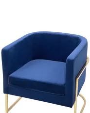 Armchair SIRKKA Velvet Dark Blue_761666