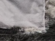 Blanket TAZA Fabric 150 x 200 cm Grey_789949