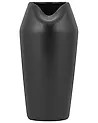 Dekovase APAMEA 33 cm Steinzeug Schwarz