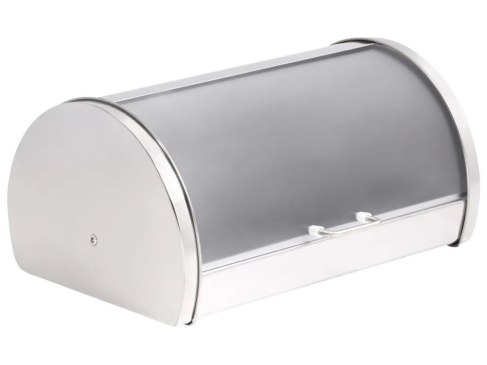 Brotkasten FRIANDISE Edelstahl Silber