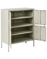 Storage Unit HOLBECK Metal Light Beige_1043137
