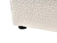 Bett mit Stauraum BOUSSE Bouclé Cremeweiß 180 x 200 cm_980099