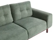 Sofa 2 Seater LAURILA Fabric Green_951790