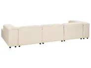 Modular Corner Sofa 4 Seater ARDAL Fabric Beige Left Hand_947904