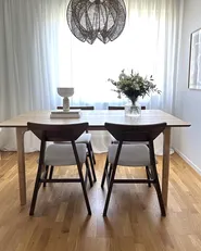 Esstisch DELMAS Helle Esche 160 cm 90 cm_1005206