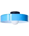 Deckenlampe LUGUSE Glas Blau