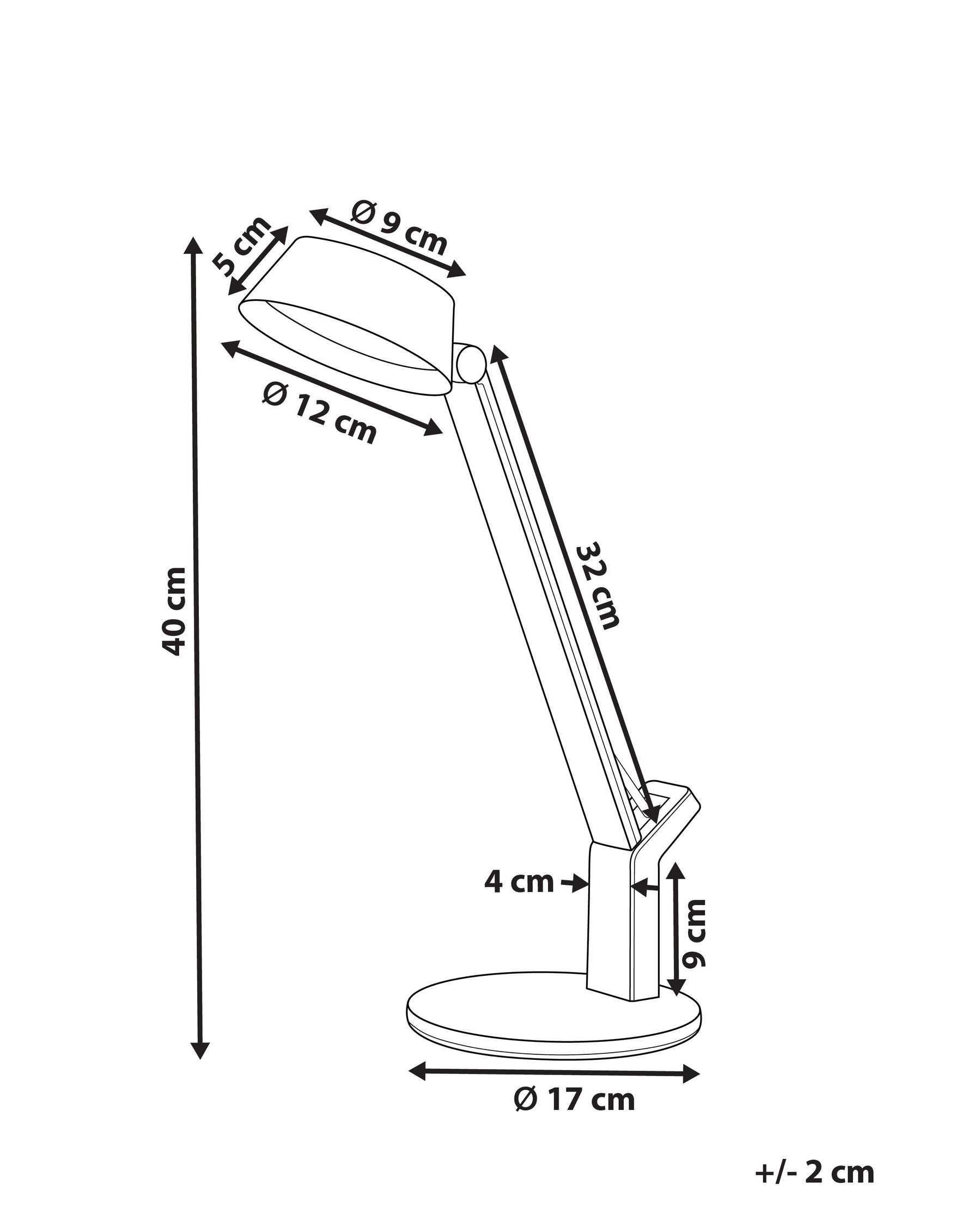 LED Schreibtischlampe CHAMAELEON mit Dimmer Metall Kupfer_854126